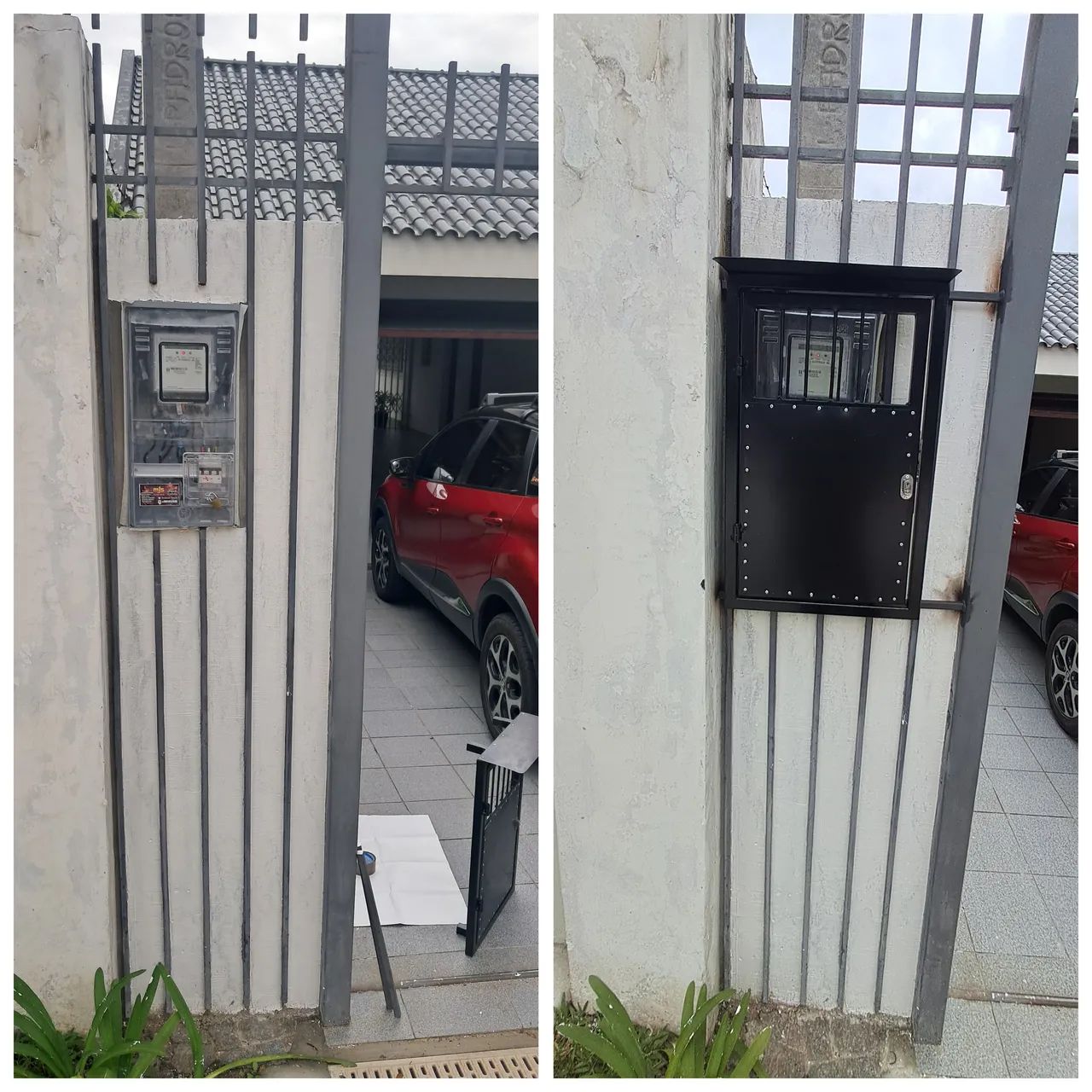 Proteção medidor energia 