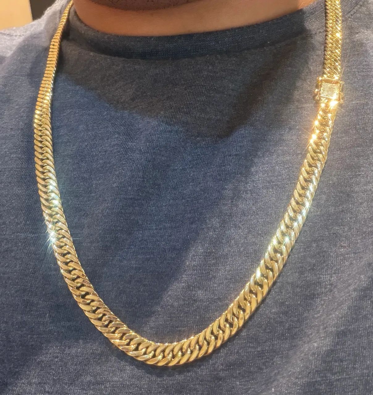 Corrente e pulseira em ouro 18K - Foto 2