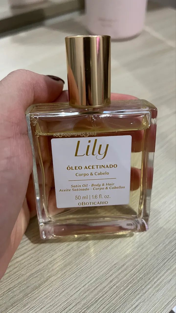 Perfume de cabelo e corpo Lily