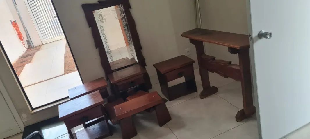 Desapego de móveis rústicos de madeira ? mesa, guarda-roupa, sofá e muito mais!!! - Foto 4