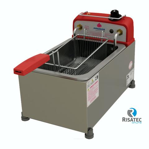 Fritadeira Tacho Salgados 4lts Inox Elétrica Pr10e Progas - 6x sem juros