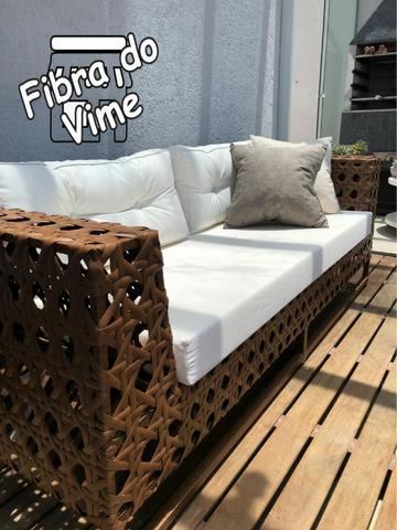 (Exclusivo) Jogo de Sofa Veneza 5 Lugares - Foto 2