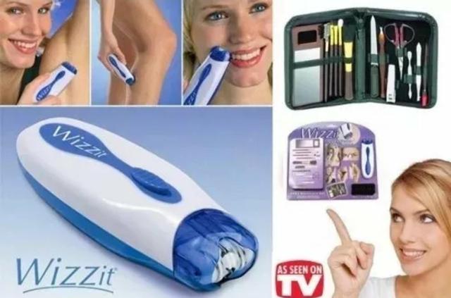 DEPILADOR WIZZIT + KIT MANICURE (MÃOS, PÉ e PELOS)