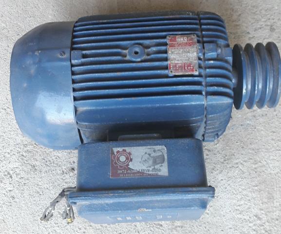 Motor bifásico 10 CV rural - Foto 3