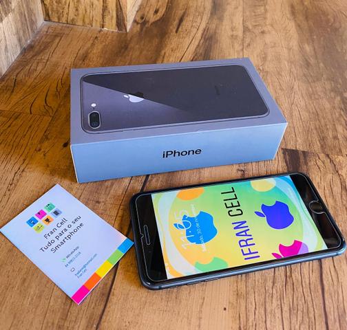 IPhone 8 Plus 64GB Cinza Espacial. GARANTIA ATÉ JULHO 2020. ACEITO CARTÃO - Foto 2