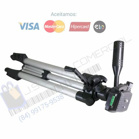 Celular e câmera kit( Tripé 1m30cm + Suporte p/cell + controle Bluetooth + Bolsa ) - Foto 3