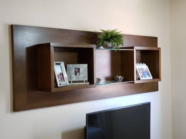 Painel e Rack em Madeira Pura! - Foto 3