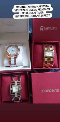 Relógios femininos mondaine L&Co - Foto 3