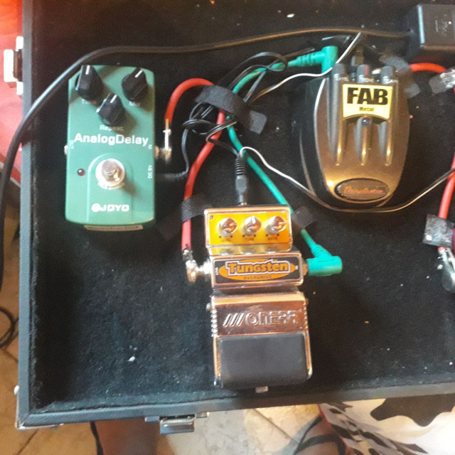 SET DE PEDAIS PARA GUITARRA E BAIXO - Foto 4