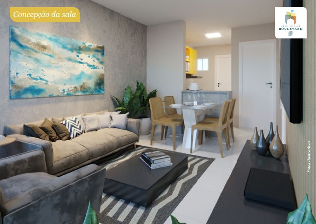 Condominio village boulevard 2, casas de 2 quartos