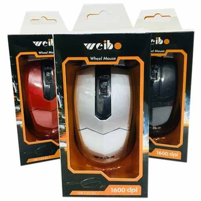 Mouse C/ Fio Usb Óptico 1600dpi P/Note E PC - 124014 - Foto 2