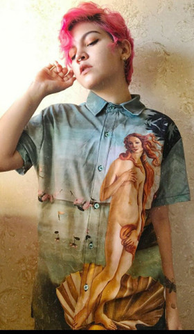 Camisa botão unissex - Foto 4