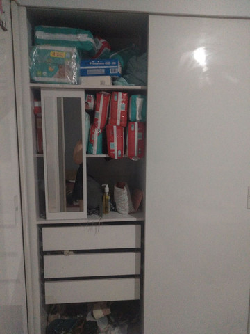 Guarda Roupa de solteiro branco ! - Foto 3