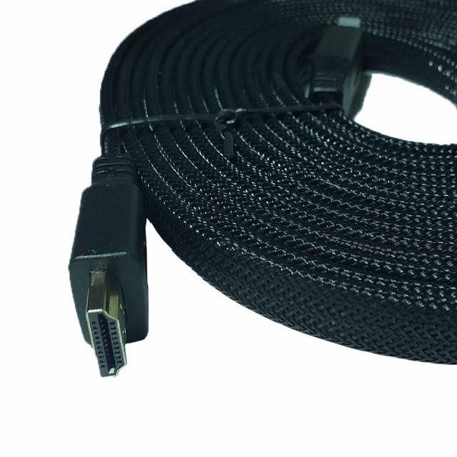 Cabo Hdmi 2.0 5 Metros 4k 3d 19 Pinos Nylon Ps3 Xbox Tv Pc - Foto 3