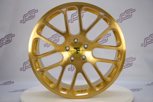 Rodas Truform Gold Brush 5x114,3 - 20x8,5 aro 20 tala 8,5