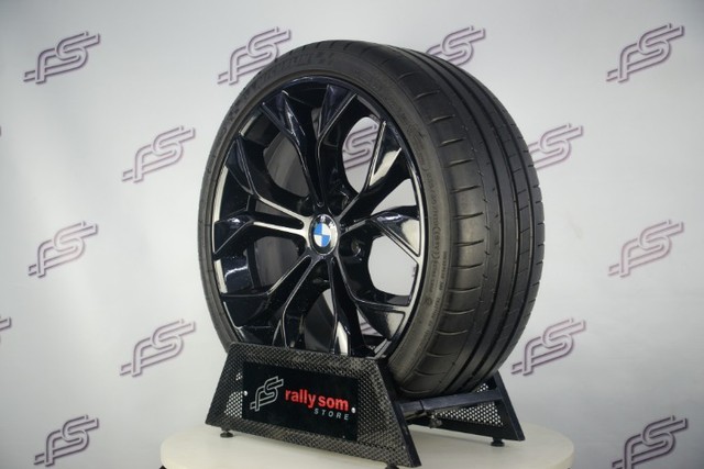 Rodas Bmw X-4 Original Preto 5x120 - aro 19 (Com Pneus) - Foto 2