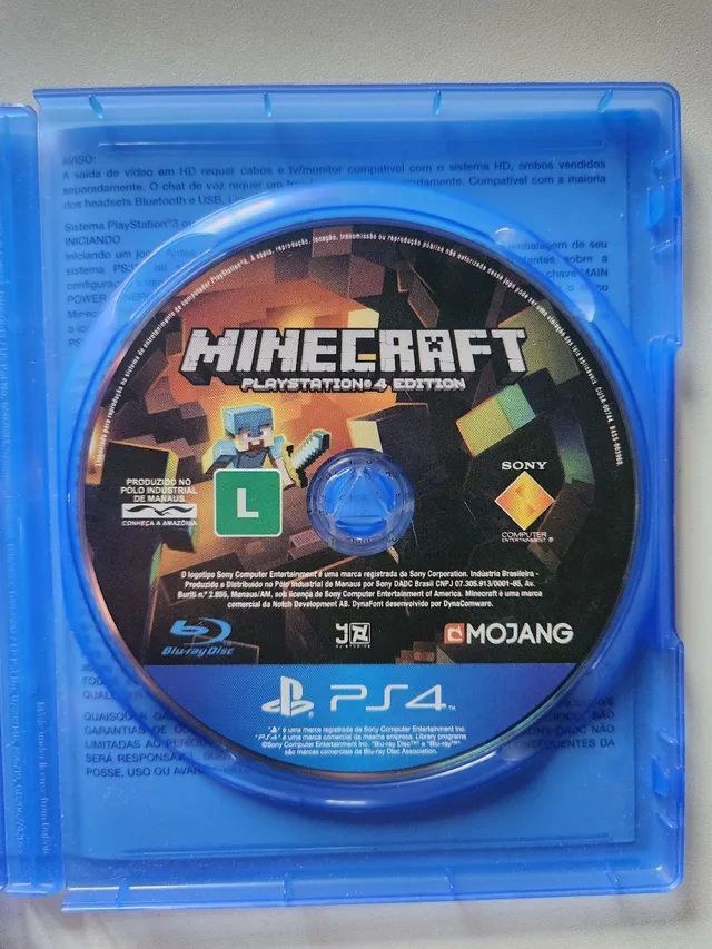 Jogo - Minecraft - PS4 - Videogames - Jardim Carvalho, Porto