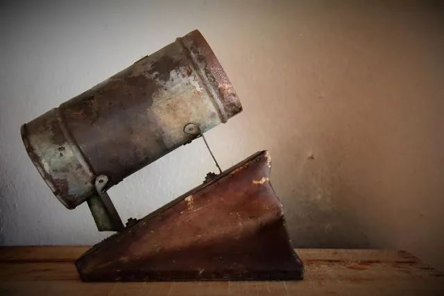 Fole Aquecedor Brasas - Metal Madeira / Couro - Anos 30 - Foto 4