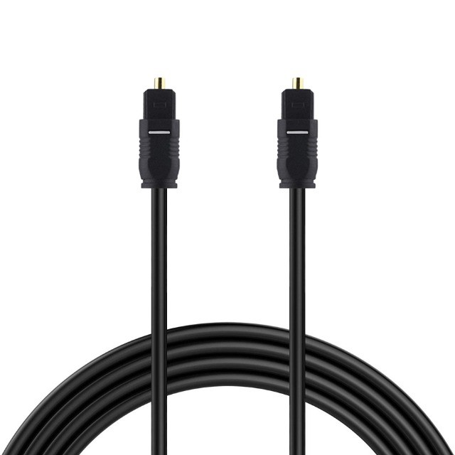 Cabo de Áudio Óptico Digital para Som de TV e Home Theater com 2 Metros