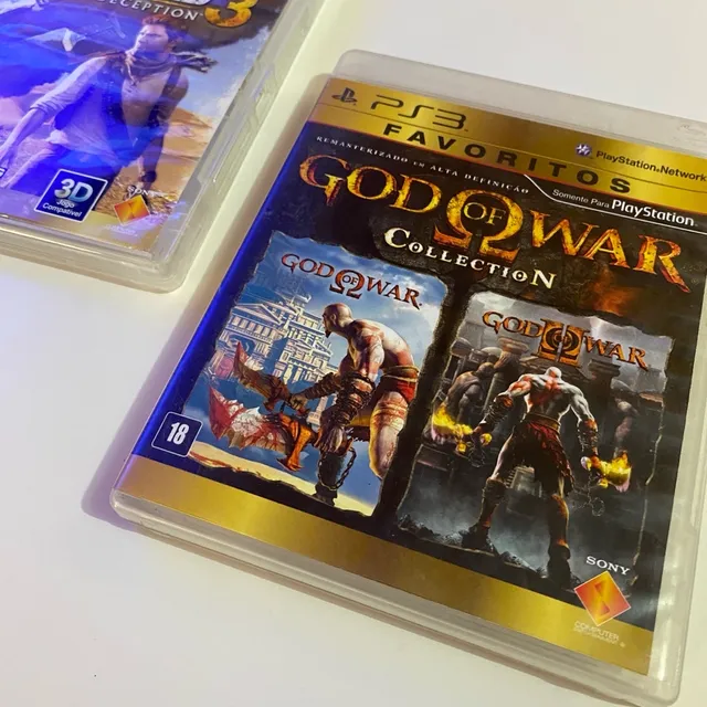 Jogo God of War Collection Favoritos - Playstation 3 - Seminovo