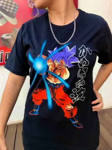 Camisa Camiseta Impressão 3D Goku Instinto Superior Anime Dragon Ball