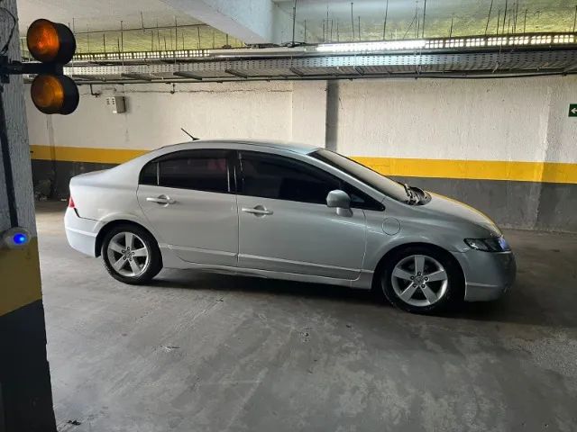 Honda Civic Lxs 1.8 At 2008 Blindado , Aceito Carro e Moto na Troca.