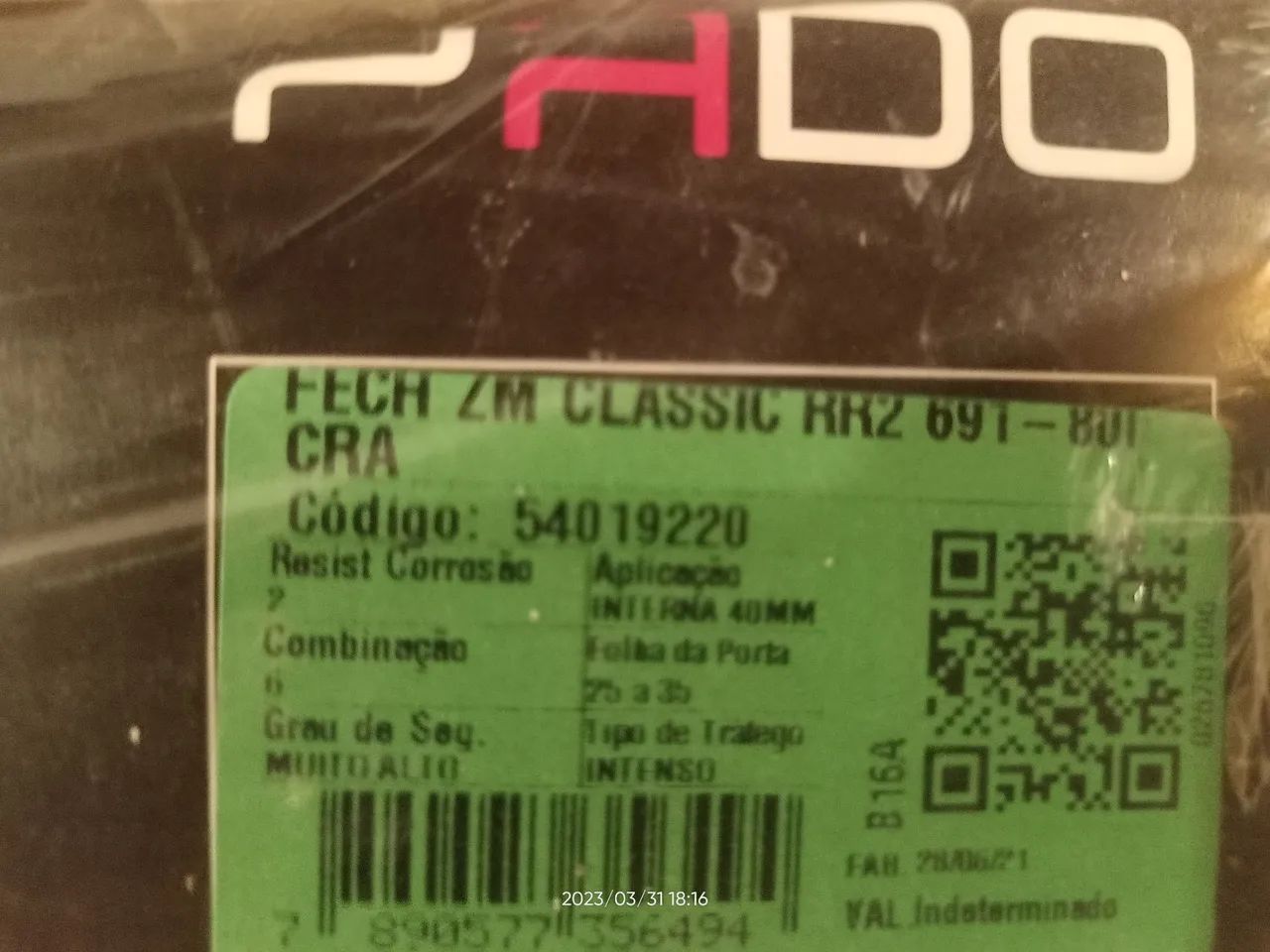 Fechadura PADO64842815918083121