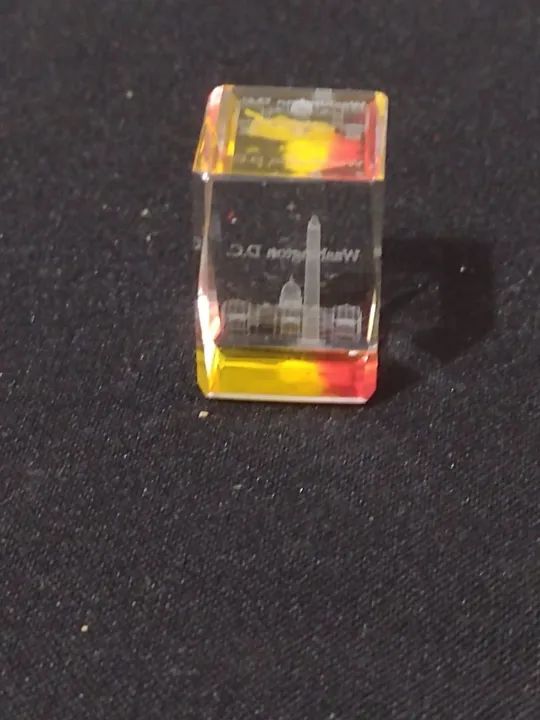 Mini cristal com imagem de Washington D.C. - Foto 5