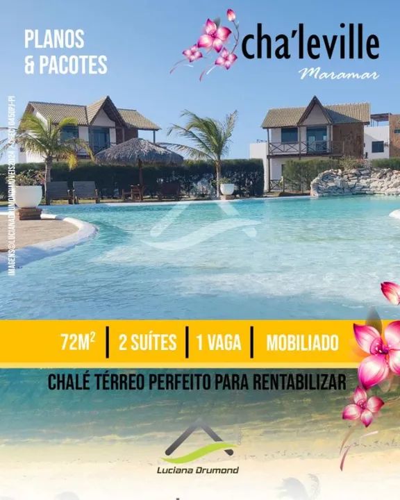 Pacote Hospedagem Maramar Chalé 2 Suítes Piscina Resort - Foto 2