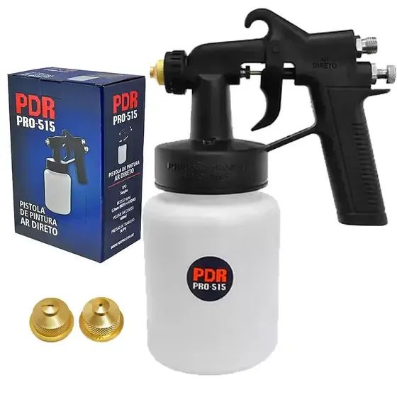Pistola de Pintura Ar Direto com Copo 600ML PRO-515 LDR - LDR2