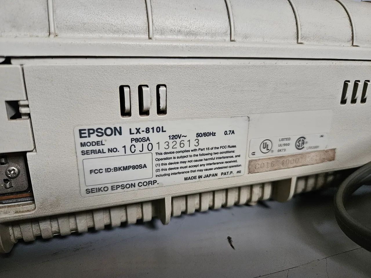 Impressora Epson LX-810 - LEIA DESCRIÇÃO  - Foto 4