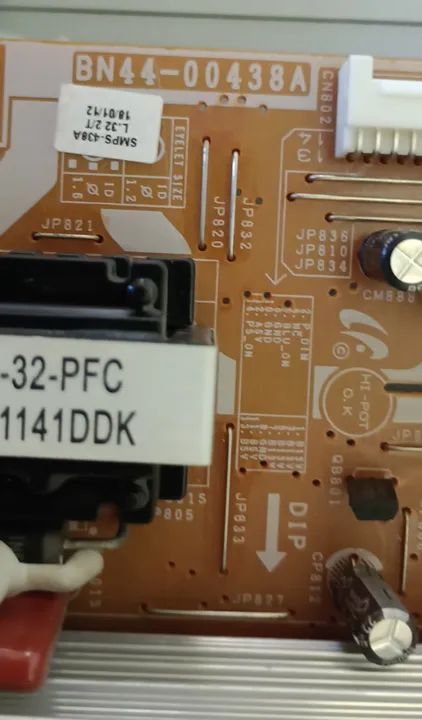 Placa Fonte Tv Samsung-ln32d550k7g - Foto 3