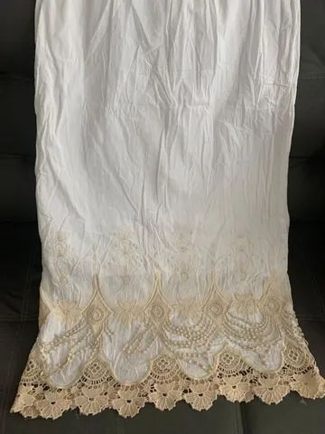 Vestido Longo Com Bordados - Foto 4