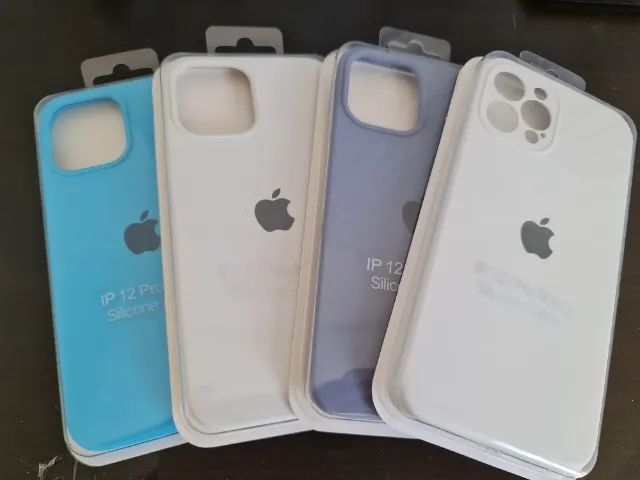 Capa Case Apple iPhone 12 13 14 15 Pro Max Aveludada Premium Totalmente Fechada