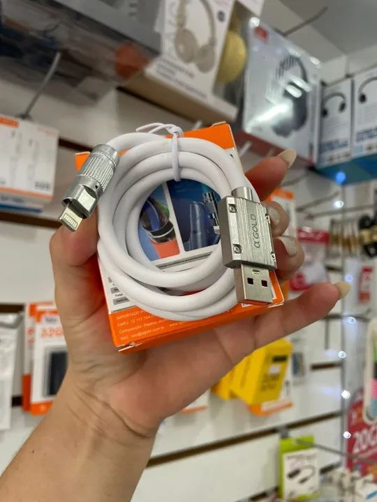 Cabo Reforçado Iphone 
