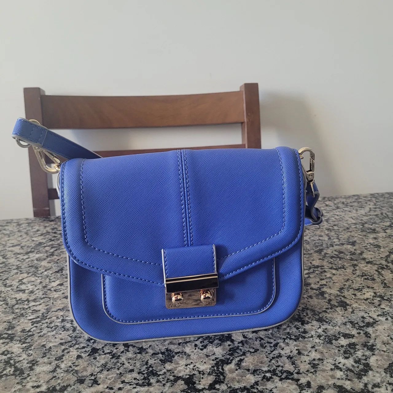 Bolsa de Ombro Azul