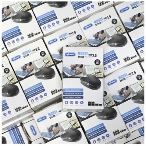 Mouse Optico USB Knup KP-M611 com fio - Foto 3