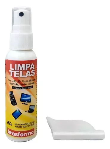 Kit Limpa Telas, Spray 60ml com Flanela - Foto 2