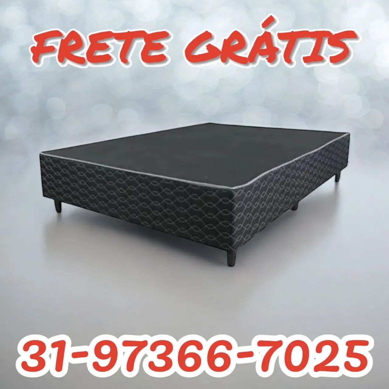 CAMA BOX CASAL  / BASE BOX / MODELO 2409280709