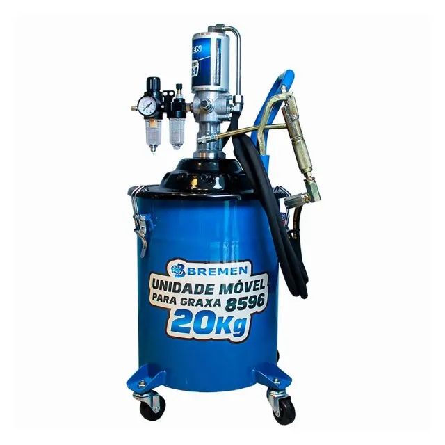 Bomba Propulsura Para Graxa 50/1 20kg 4M Mangueira Bremen - Foto 3