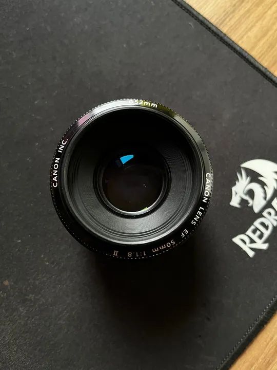 Lente Canon 50mm f/1.8