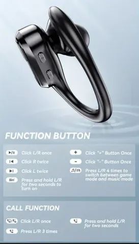 Fone de ouvido bluetooth Lenovo XT80  - Foto 4