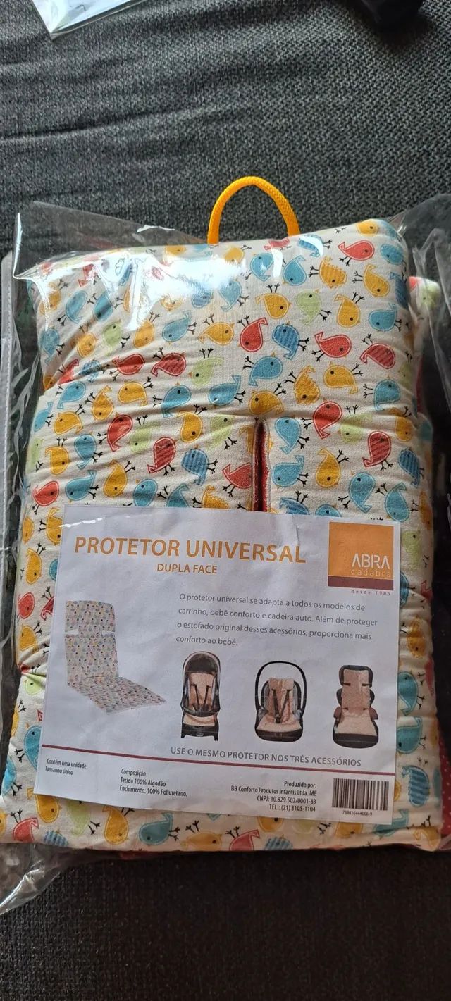 Protetor 3 em 1 para bebê conforto, carrinho e cadeirinha Abracadabra - Foto 4
