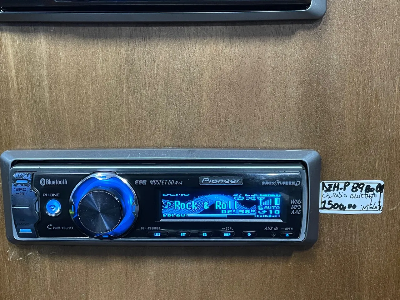 Cd rádio bluetooth Pioneer deh-p8980bt impecável