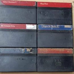 Jogos de Master System (sem caixa ou manual)