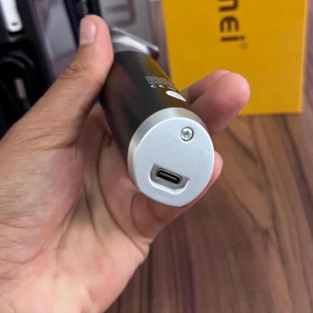 Máquina de Corte e Acabamento Kemei KM-431 Original Bivolt - Foto 5