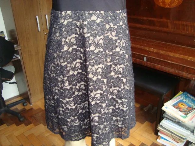 Vestido Feminino Renda Macia Forrado - Foto 3