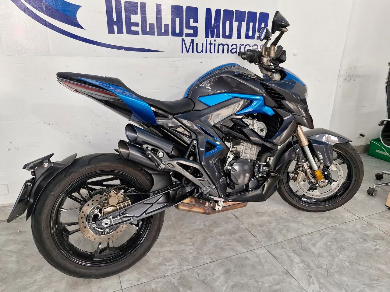 Zontes 310 R - Moto impecável - Foto 7