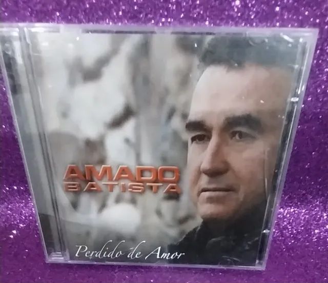 cd - amado batista - Perdido de Amor / amado batista ao vivo / mega hits - Foto 2