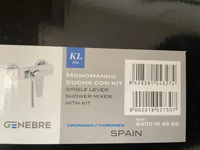 Misturador De Chuveiro Com Kit Klip Genebre - Foto 3